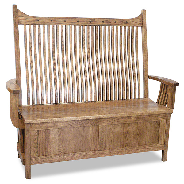 Royal Mission Bench - 12\" Storage